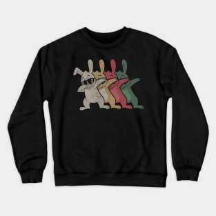 Dabbing Bunny Shirt Vintage Crewneck Sweatshirt